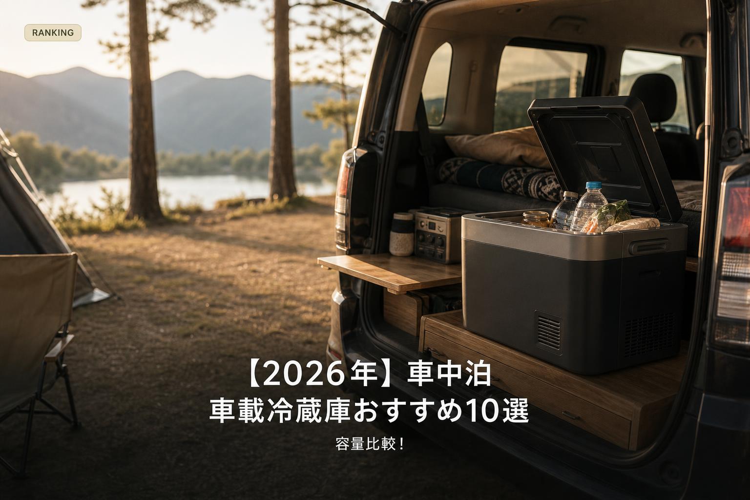 【2026年】車中泊 車載冷蔵庫おすすめ10選｜容量比較