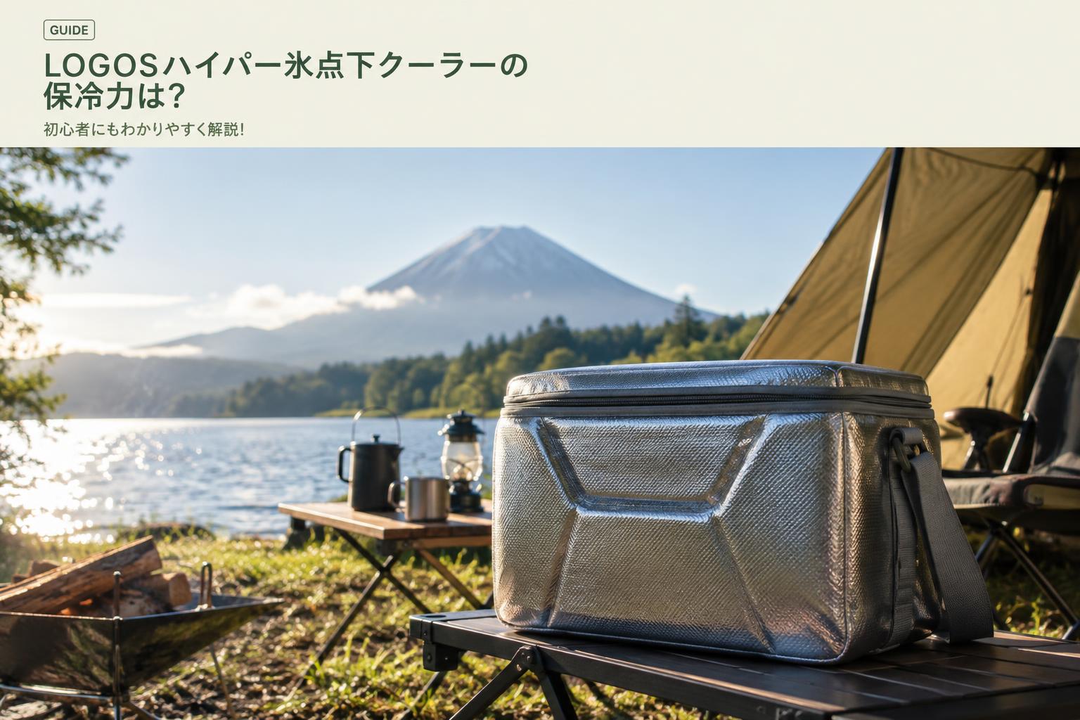 LOGOSハイパー氷点下クーラーの保冷力は？