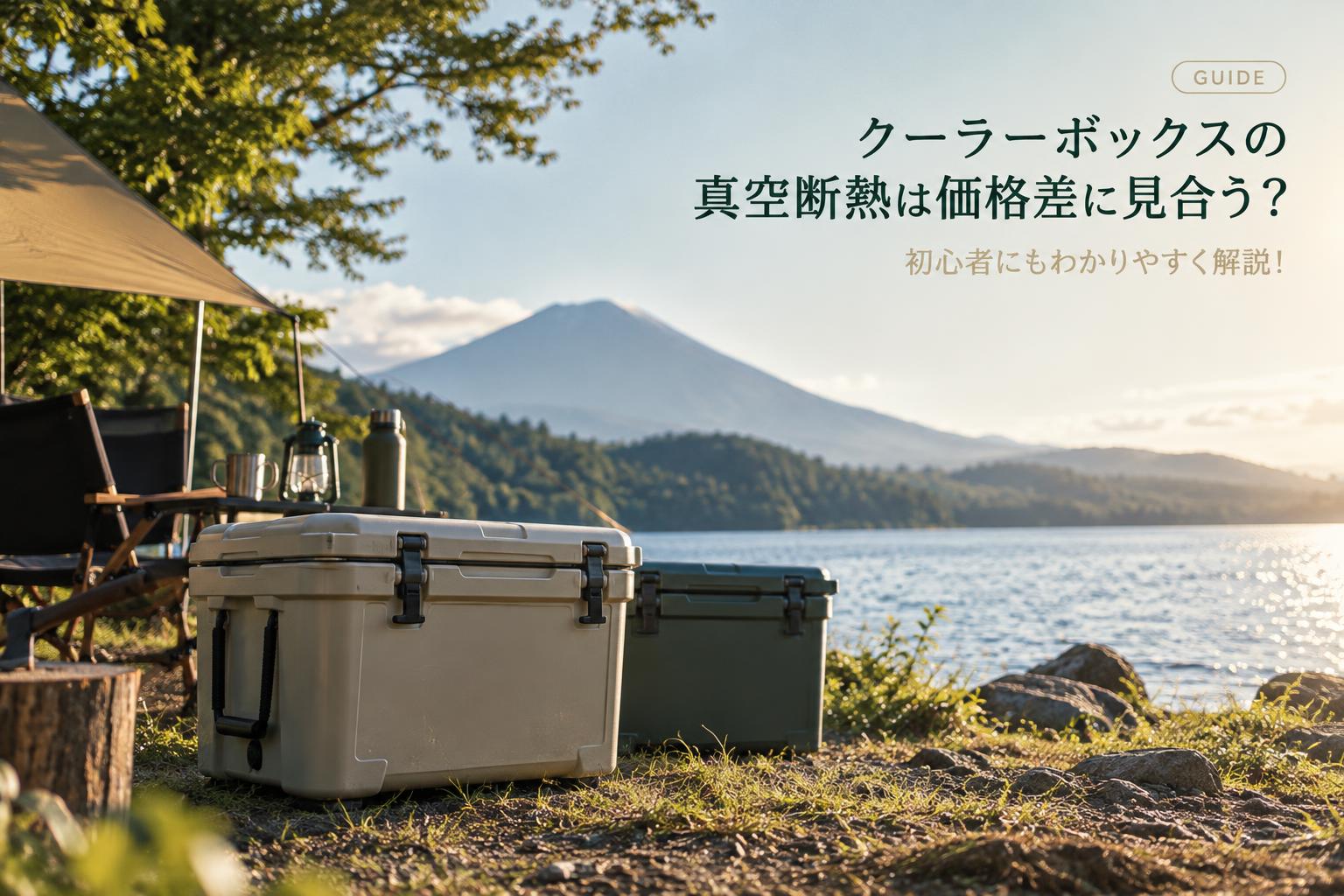 クーラーボックスの真空断熱は価格差に見合う？